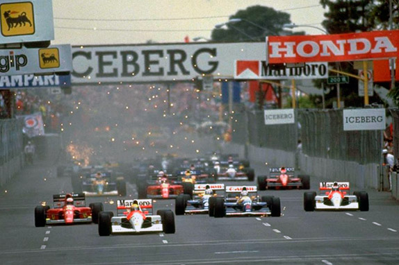 Старт Гран При США 1991 года