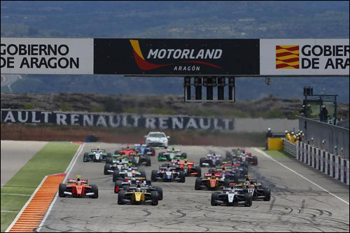 Формула Renault 3.5 на трассе Motorland Aragon