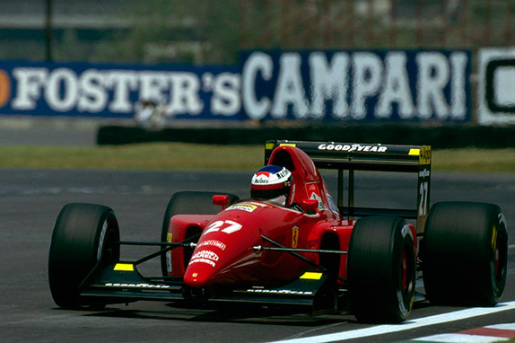 Жан Алези на Гран При Мексики 1992 года