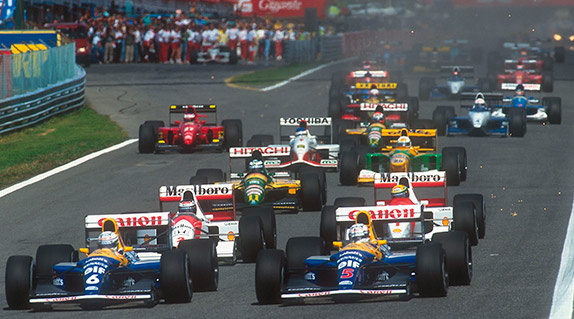 Старт Гран При Португалии 1992 года