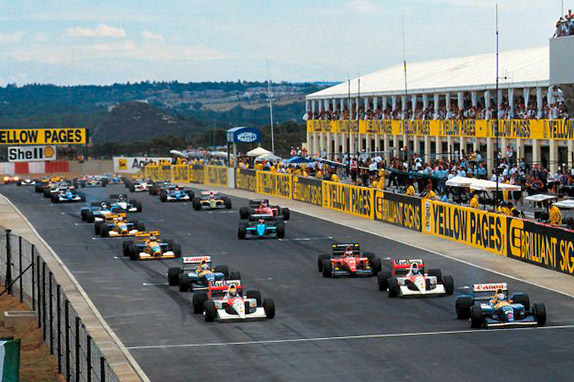 Старт Гран При ЮАР 1992 года