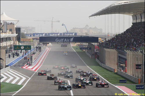 Старт Гран При Бахрейна, 2013 год