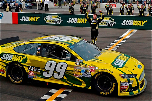 Subway присутствует в американской серии NASCAR c 2002 года