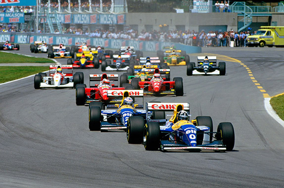 Старт Гран При Канады 1993 года