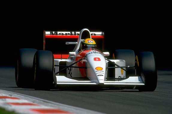 Айртон Сенна на Гран При Италии 1993 года