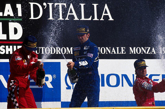 Подиум Гран При Италии 1993 года