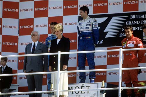 Подиум Гран При Великобритании 1994 года