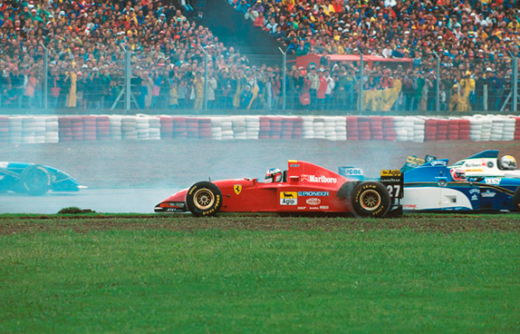 Массовая авария на первом старте Гран При Аргентины 1995 года