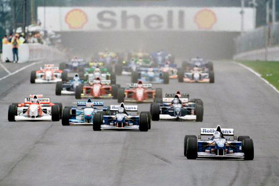 Первый старт Гран При Аргентины 1995 года