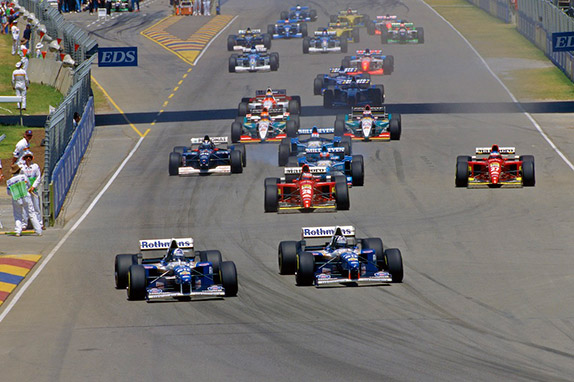 Старт Гран При Австралии 1995 года