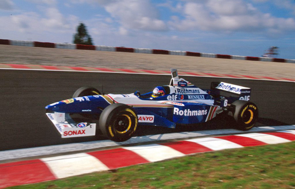Жак Вильнёв на Гран При Португалии 1996 года