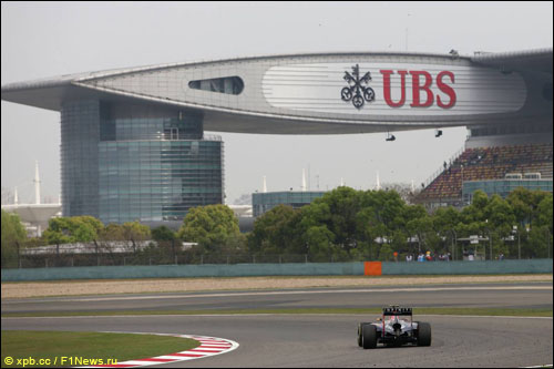 Реклама банка UBS в Китае