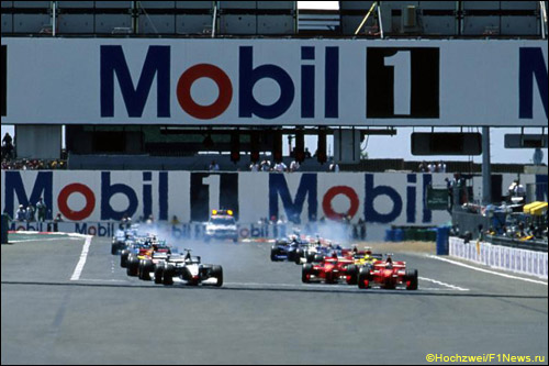 Старт Гран При Франции 1998 года
