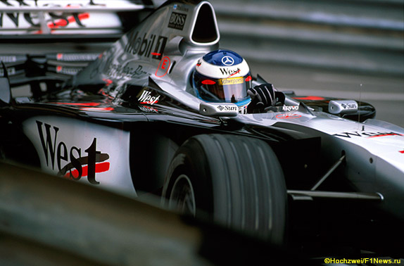 Мика Хаккинен на Гран При Монако 1999 года