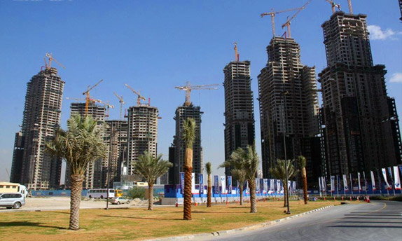Строящиеся небоскрёбы Абу-Даби, 2007 год