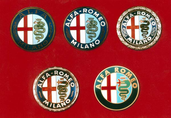 История логотипов Alfa Romeo. Фото Wiki