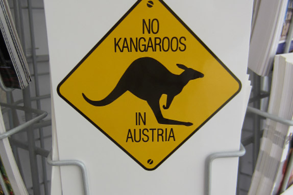 Любимая шутка австрийцев: «В Австрии нет кенгуру!»