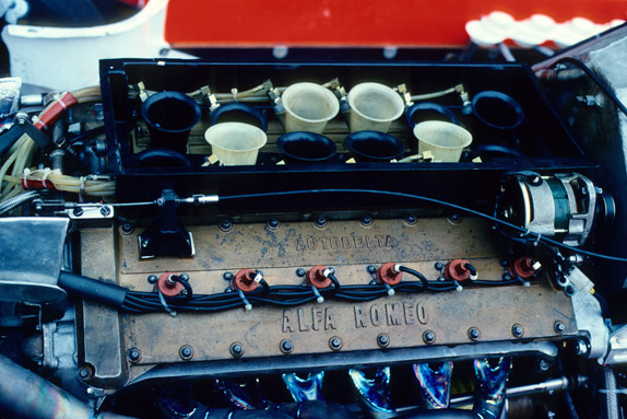 Мотор Alfa Romeo 179, 1980 год