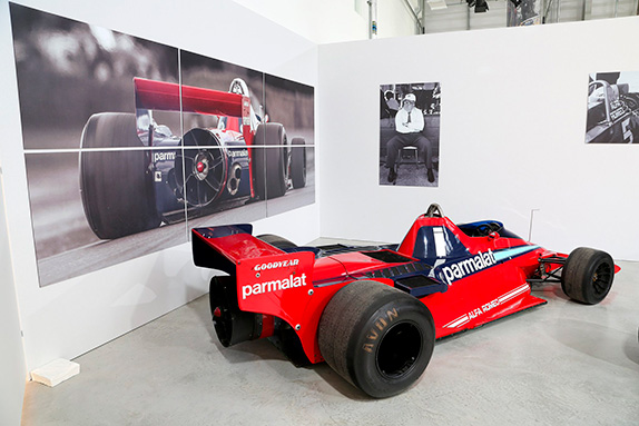 Brabham BT46B на выставке, посвящённой юбилею творческой деятельности Гордона Марри