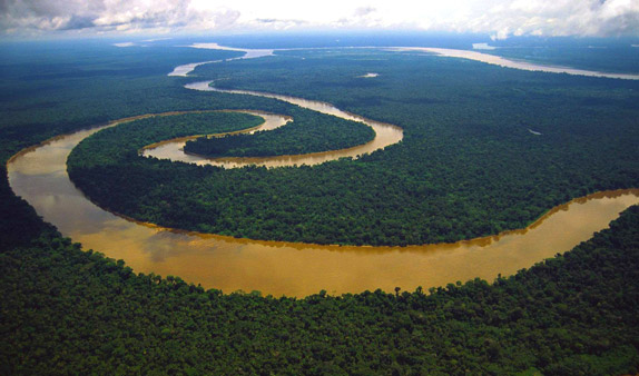 Амазонка - самая большая река мира