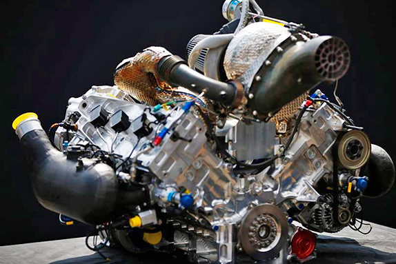 Новый двигатель Формулы 2 с турбонаддувом