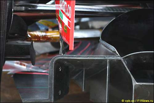 Диффузор Ferrari F10 в Валенсии