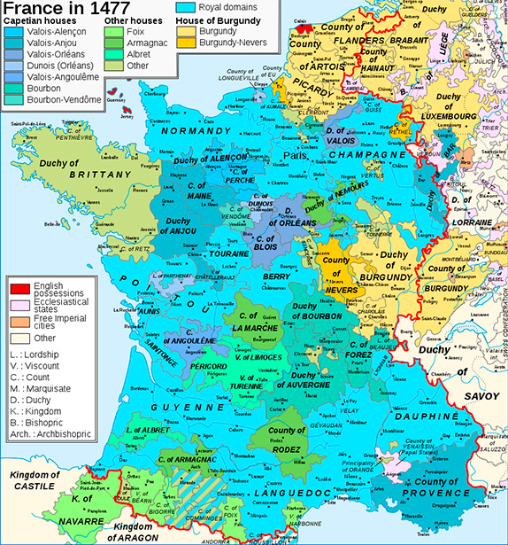 Историческая область франции испания местные жители