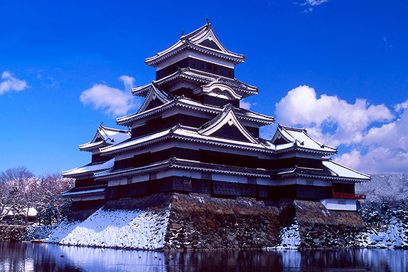 Средневековый японский замок