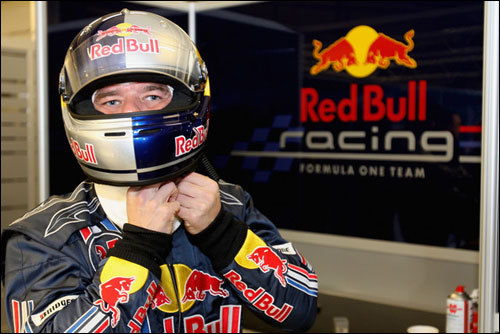 Себастьен Лёб на тестах Red Bull Racing