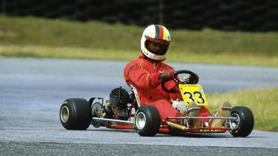Михаэль Шумахер в 80-е годы в период выступлений в картинге