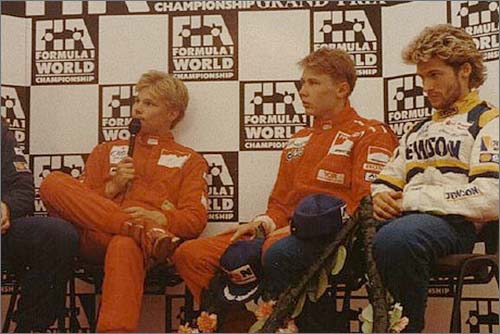 Мика Сало, Мика Хаккинен и Стив Робертсон, британская Ф3, 1990 год