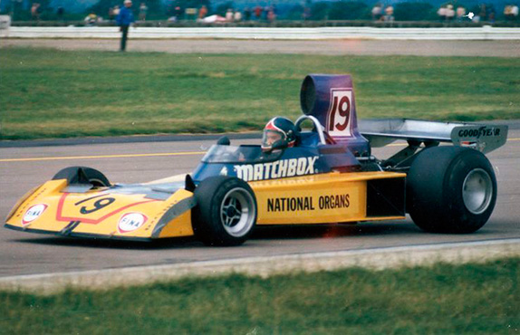 Дэйв Морган на Гран При Великобритании 1975 года