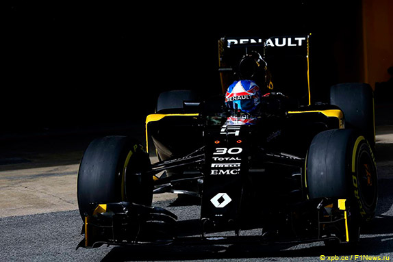 Джолион Палмер за рулём Renault