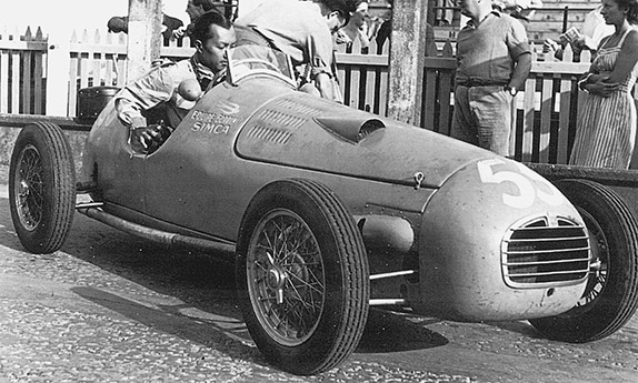 Принц Бира на Simca-Gordini T11, 1947 год
