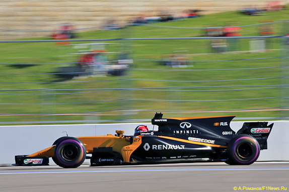 Рейк на машина Renault F1