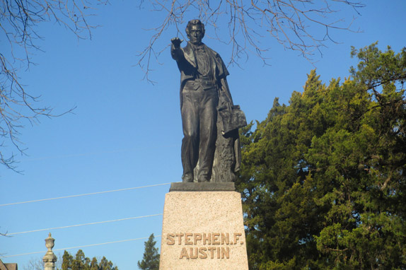 Памятник Стивену Остину в Остине