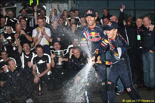 В Red Bull празднуют победный дубль