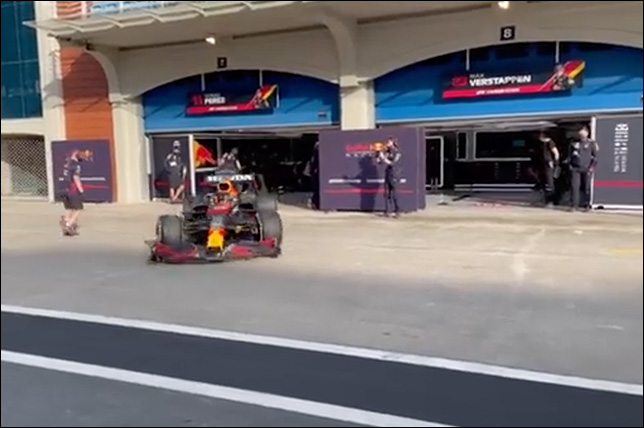 Red Bull Racing провела съёмочный день в Турции
