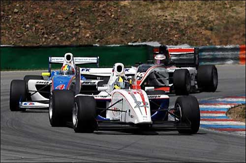 Энди Соучек на пути к первой победе в Формуле 2