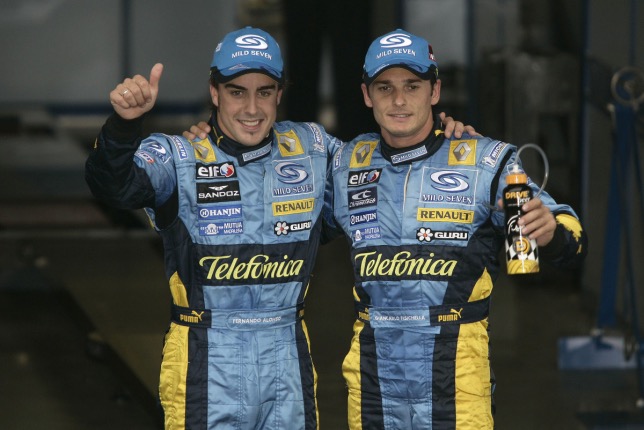 Фернандо Алонсо и Джанкарло Физикелла, 2006 год