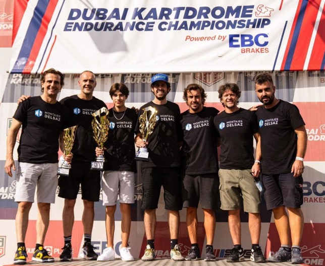 Команда Фернандо Алонсо MD Racing, фото их  Instagram гонщика