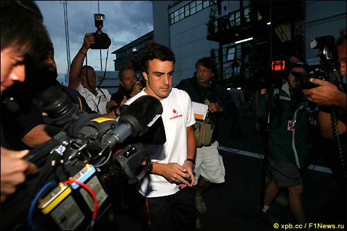 Фернандо Алонсо. Гран При Венгрии'07