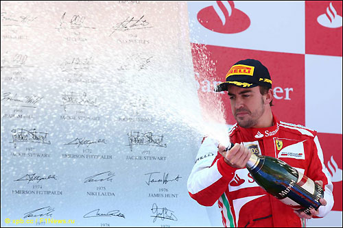 Фернандо Алонсо - победитель Гран При Испании
