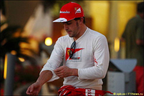 Фернандо Алонсо на Гран При Абу-Даби