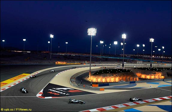 Вечерняя гонка в Бахрейне