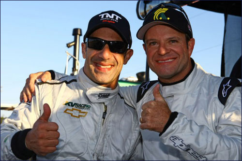 Тони Канаан и Рубенс Баррикелло в 2012 году будут напарниками в серии IndyCar