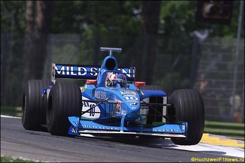 Алекс Вурц за рулём Benetton В199
