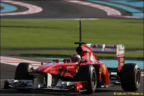 Жюль Бьянки за рулем Ferrari