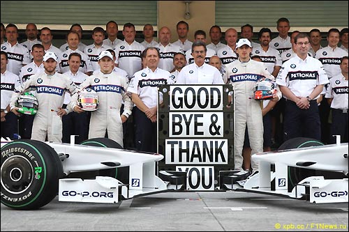 BMW Sauber прощается с Формулой 1