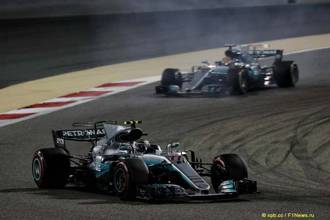 Гран При Бахрейна. Гонщики Mercedes